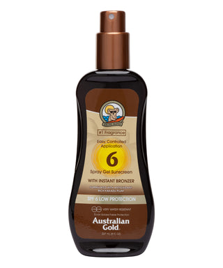 Australian Gold SPF 6 spray gel con bronzer - Protezione 237 ml N03349-01