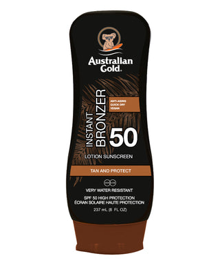 Australian Gold SPF 50 lotion con bronzer - Protezione 237 ml N03326-01