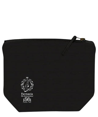 Farmacia SS. Annunziata Pochette in canvas nera UNI N05190-01