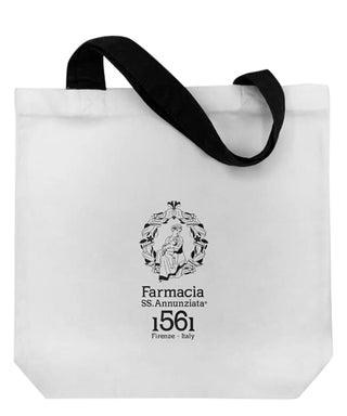 Farmacia SS. Annunziata Borsa in canvas bianca UNI N05153-01