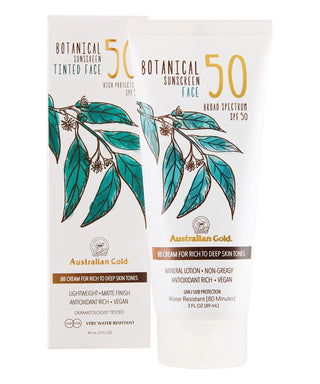 Australian Gold Botanical SPF 50 tinta viso 88 ml Rich Deep N03102-03