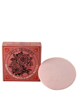 Geo F. Trumper Perfumer Sapone da barba solido alla Rosa bowl 80 g Refill N04096-02