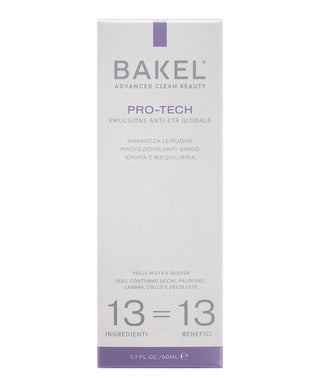 Bakel Pro-Tech emulsione antietà globale pelle da mista a oleosa 50 ml N03377-02