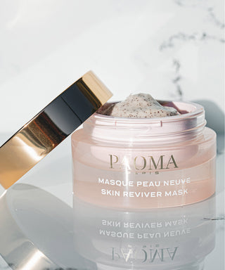 Paoma Skin reviver face mask + Ricarica + Panno in cotone organico - Maschera rinnovatrice 50 ml+50 ml Refill N04533