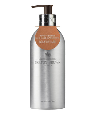 Molton Brown Re-charge Black Pepper bath & shower gel 400 ml N04372-02