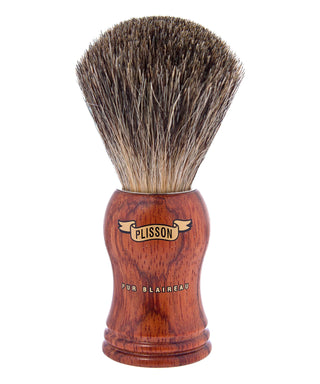 Plisson 1808 Pennello da barba in legno Black Badger UNI N04597-01