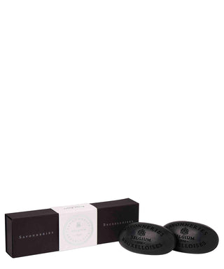 Savonneries Bruxelloises Black Roses sapone solido 2x50 g N04664-02