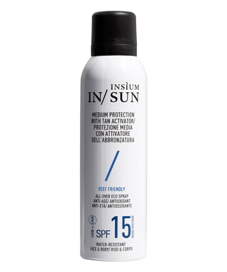 INSÌUM Spray protezione media con attivatore dell'abbronzatura SPF 15 In/Sun 150 ml N04185-01