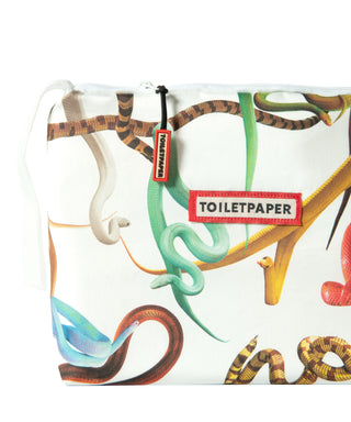Toiletpaper Beauty Snakes beauty case bianco UNI N05550-01
