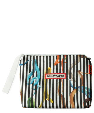 Toiletpaper Beauty Snakes beauty case a righe UNI N05551-01