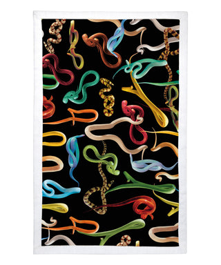 Toiletpaper Beauty Snakes telo mare nero UNI N05552-01