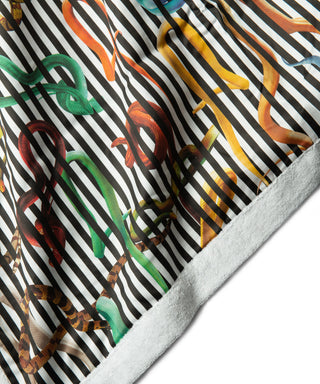 Toiletpaper Beauty Snakes striped telo mare UNI N05554-01