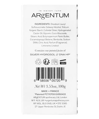 ARgENTUM Le Savon Lune saponetta detergente illuminante all'argento 100 g N03181-01