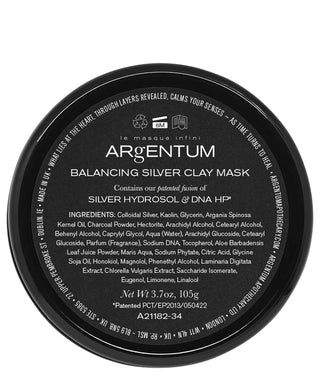 ARgENTUM Le Masque Infinie maschera di argilla argentata riequilibrante 105 g N03178-01