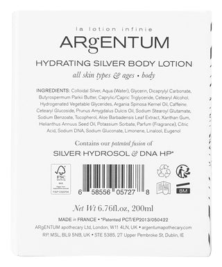 ARgENTUM La Lotion Infinie lozione corpo idratante all'argento 200 ml N03177-01