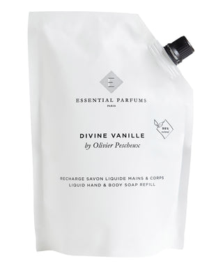 Essential Parfums Divine Vanille sapone mani e corpo 500 ml Refill N03869-02