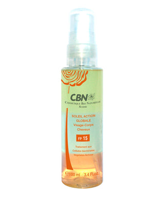 CBN Sole action globale viso-corpo-capelli SPF 15 100 ml N03669-01