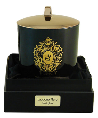 Tiziana Terenzi Laudano Nero Stoppino in legno e coperchio 170 g N05475-01