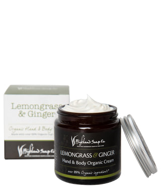 Highland Soap Co. Lemongrass & Ginger crema mani e corpo 120 ml N04111-01