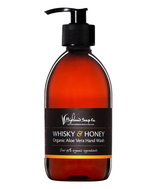Highland Soap Co. Whisky & Honey sapone liquido mani 300 ml N04119-01