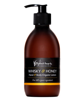 Highland Soap Co. Whisky & Honey lozione mani e corpo 300 ml N04114-01