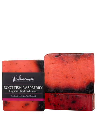 Highland Soap Co. Wild Scottish Raspberry sapone solido 150 g N04124-01