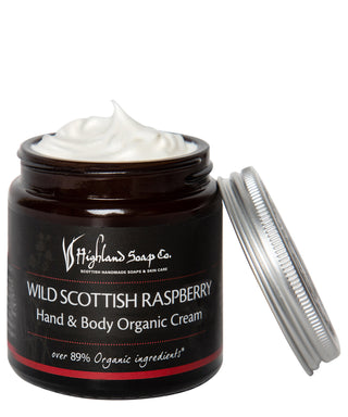 Highland Soap Co. Wild Scottish Raspberry crema mani e corpo 120 ml N04108-01