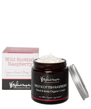 Highland Soap Co. Wild Scottish Raspberry crema mani e corpo 120 ml N04108-01