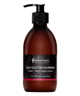 Highland Soap Co. Wild Scottish Raspberry lozione mani e corpo 300 ml N04116-01