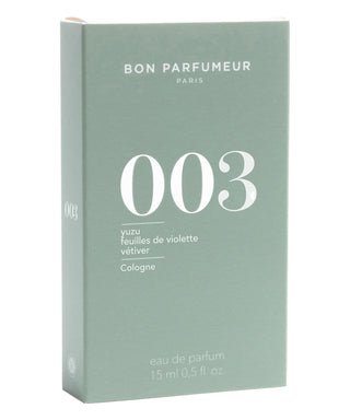 Bon Parfumeur 003 French Yuzu Eau de Cologne 15 ml Flacone profumo N00314-01-1