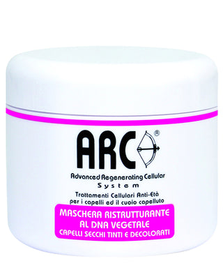 ARC Maschera ristrutturante al DNA vegetale capelli secchi-tinti-decolorati 150 ml Flacone maschera per capelli  N03158-01