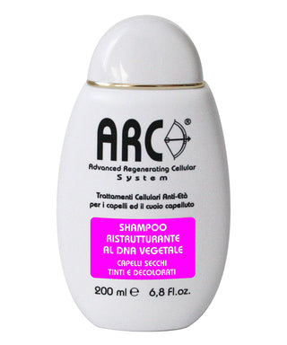 ARC Shampoo ristrutturante al DNA vegetale capelli secchi-tinti-decolorati 200 ml Flacone shampoo per capelli N03165-01