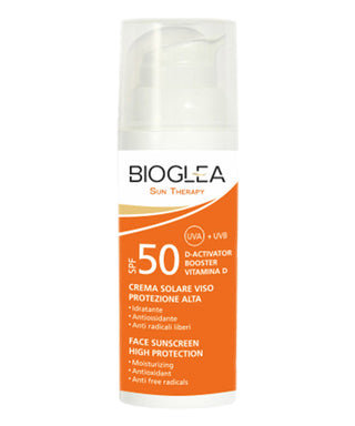 Bioglea Crema solare viso protezione alta SPF50 50 ml N05883-01