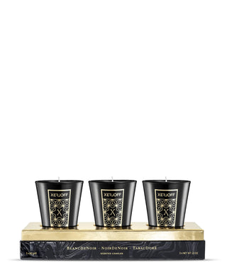 Black Trittico di candele 3X60 g N06174-01