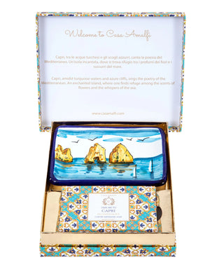 Casa Amalfi Take me to Capri Faraglioni Saponetta Set Regalo 150 gr N06427-01