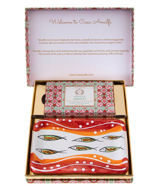 Casa Amalfi Aperitivo in Amalfi Pesciolini Saponetta Set Regalo 150 gr N06433-01
