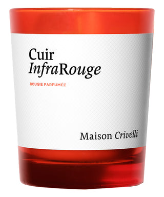 Maison Crivelli Cuir Infrarouge Candela profumata 190 gr N06467-01