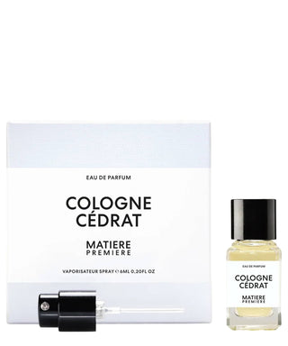 Matiere premiere Cologne Cedrat Eau de Parfum 6 ml Flacone profumo N06770-01