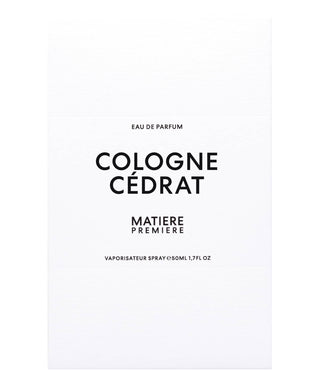 Matiere premiere Cologne Cedrat Eau de Parfum 50 ml Flacone profumo N06770-02-1