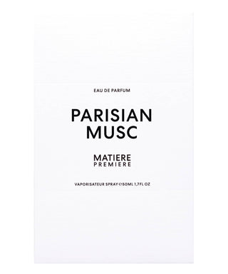 Matiere premiere Parisian Musc Eau de Parfum 50 ml Flacone profumo N06772-02-1