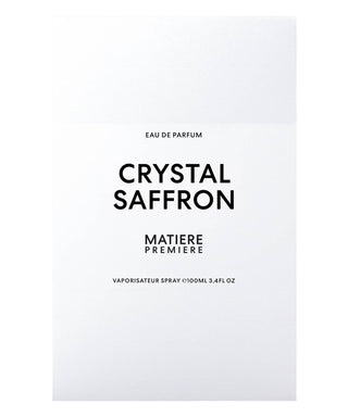 Matiere premiere Crystal Saffron Eau de Parfum 100 ml Flacone profumo N06779-03-1