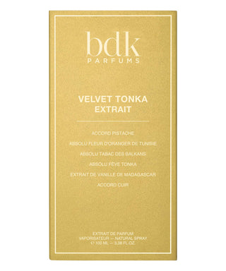 BDK Velvet Tonka Extrait de Parfum 100 ml Flacone profumo N06862-01-3